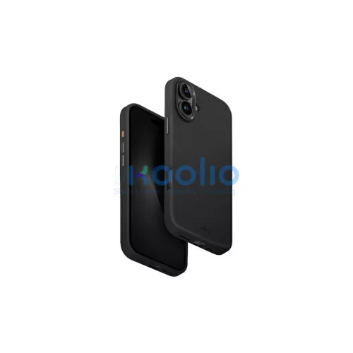 UNIQ Lyden iPhone 16 készülékhez tok 6.1" Magclick Charging fekete / Dallas fekete