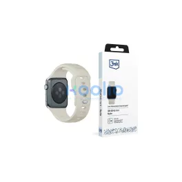   3MK szilikon óraszíj Apple Watch 38/40/41mm készülékhez bézs