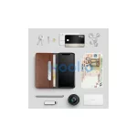 UNIQ Journa Bookcase iPhone 12 Pro Max 6,7 készülékhez tok sötétszürke