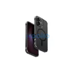 UNIQ LifePro Xtreme iPhone 16 6.1 készülékhez tok Magclick Charging fekete / fagyott füst
