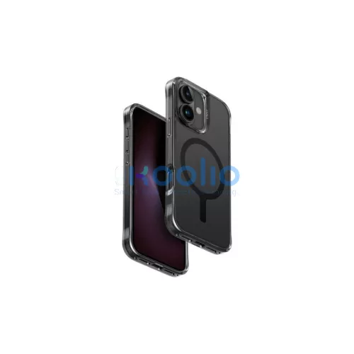 UNIQ LifePro Xtreme iPhone 16 6.1 készülékhez tok Magclick Charging fekete / fagyott füst