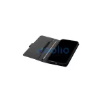 UNIQ Journa Bookcase tok iPhone 12/12 Pro 6,1" készülékhez, sötétszürke