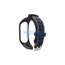 Beline Mi Band 6/5 készülékhez okos szíj fekete/fehér