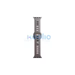 3MK szilikon óraszíj Apple Watch készülékhez 38/40/41mm szürkésbarna