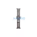 3MK szilikon óraszíj Apple Watch készülékhez 38/40/41mm szürkésbarna