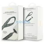 Univerzális kulcstartó pánt Guess CBDY 4G Tether Patch Strass Metal Logo kék