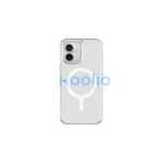 UNIQ LifePro Xtreme iPhone 16 Plus 6.7" Magclick Charging tok, iPhone 16 Plus készülékhez – átlátszó / fagyos