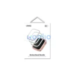 UNIQ keret Moduo 3in1 Apple Watch Series 4/5/6/7/8/SE/SE2/SE3 40/41mm készülékhez zsálya-ibolya-fehér