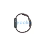 3MK szilikon óraszíj Apple Watch 42/44/45/49mm készülékhez szürkésbarna