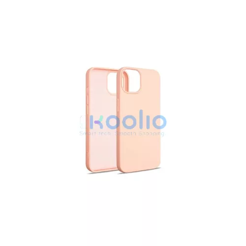 Beline Silicone iPhone 15 6.1" készülékhez tok rózsaarany