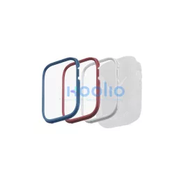   UNIQ keretek for Moduo 3in1 Apple Watch Series 4/5/6/7/8/SE/SE2/SE3 készülékhez 44/45mm kék-piros-fehér