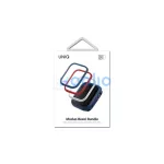 UNIQ keretek for Moduo 3in1 Apple Watch Series 4/5/6/7/8/SE/SE2/SE3 készülékhez 44/45mm kék-piros-fehér