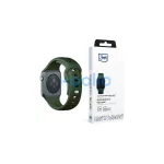 3MK szilikon óraszíj Apple Watch 42/44/45/49mm készülékhez sötét zöld