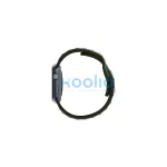 3MK szilikon óraszíj Apple Watch 42/44/45/49mm készülékhez sötét zöld