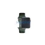 3MK szilikon óraszíj Apple Watch 42/44/45/49mm készülékhez sötét zöld