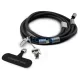 Universal Karl Lagerfeld CBDY Ikonik Charm USB-C/USB-C kábel pánt fekete