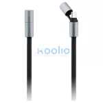 Universal Karl Lagerfeld CBDY Ikonik Charm USB-C/USB-C kábel pánt fekete