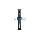 3MK szilikon óraszíj, Apple Watch 38/40/41mm készülékhez, fekete