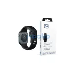 3MK szilikon óraszíj Apple Watch készülékhez 42/44/45/49mm fekete