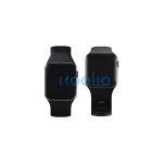 3MK szilikon óraszíj Apple Watch készülékhez 42/44/45/49mm fekete