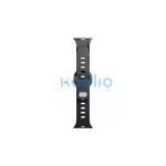 3MK szilikon óraszíj Apple Watch készülékhez 42/44/45/49mm fekete