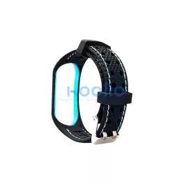 Beline szíj Mi Band 7 Sport készülékhez fekete/kék
