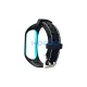 Beline szíj Mi Band 7 Sport készülékhez fekete/kék