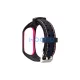 Beline szíj Mi Band 7 Sport készülékhez fekete/rózsaszín