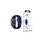 3MK szilikon óraszíj Apple Watch 38/40/41mm készülékhez óceánkék