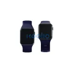 3MK szilikon óraszíj Apple Watch 38/40/41mm készülékhez óceánkék