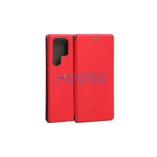 Beline Book Magnetic tok Samsung S23Ultra S918 készülékhez, piros