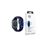 3MK szilikon óraszíj Apple Watch 42/44/45/49mm készülékhez óceánkék