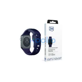   3MK szilikon óraszíj Apple Watch 42/44/45/49mm készülékhez óceánkék