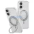 UNIQ Swivix tok iPhone 16 készülékhez 360 Rotating Kickstand átlátszó