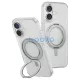 UNIQ Swivix tok iPhone 16 készülékhez 360 Rotating Kickstand átlátszó