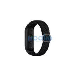 Beline szíj Mi Band 7/6/5 készülékhez Textile fekete
