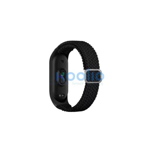 Beline szíj Mi Band 7/6/5 készülékhez Textile fekete