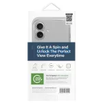 UNIQ Swivix tok iPhone 16 Plus készülékhez 360 Rotating Kickstand átlátszó