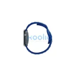 3MK szilikon óraszíj Apple Watch 42/44/45/49mm készülékhez kék