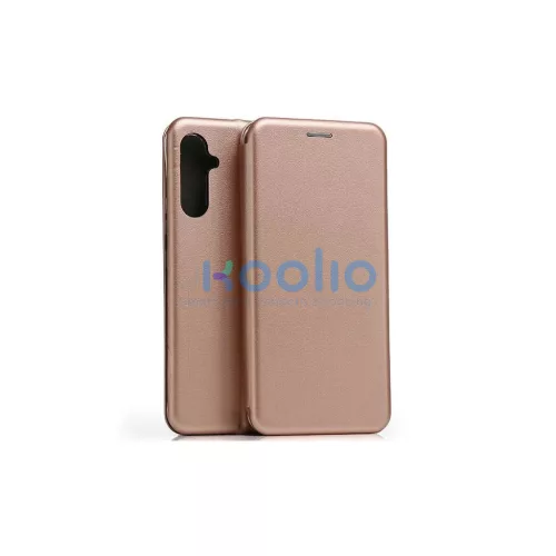 Beline Case Book Magnetic Samsung A34 5G készülékhez A346 rózsaarany