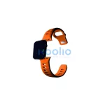 3MK szilikon óraszíj Apple Watch 42/44/45/49mm készülékhez narancssárga