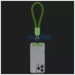 Univerzális csuklópántos 2-in-1 kábel Skinarma Dyno Ve USB-C/USB-C niteglow