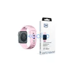 3MK szilikon óraszíj Apple Watch készülékhez 42/44/45/49 mm porrózsaszín