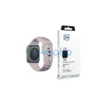 3MK szilikon óra szíj latte, Apple Watch készülékhez 38/40/41mm