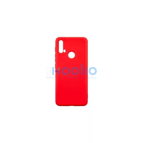 Beline szilikon tok Motorola Moto E20 készülékhez, piros