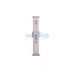 3MK szilikon óraszíj latte for Apple Watch 42/44/45/49mm készülékhez