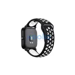 Beline óraszíj 22mm Sport Silicone doboz, fekete/fehér