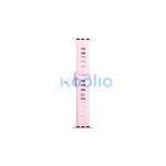 3MK szilikon óraszíj Apple Watch 38/40/41 mm készülékhez púderrózsaszín