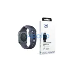 3MK szilikon óra szíj Apple Watch 42/44/45/49mm készülékhez, szürke