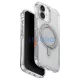 UNIQ Swivix tok iPhone 17 készülékhez 360 Rotating Kickstand átlátszó